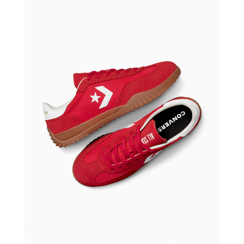 Pantofi sport unisex Converse Run Star Trainer Suede, Rosu