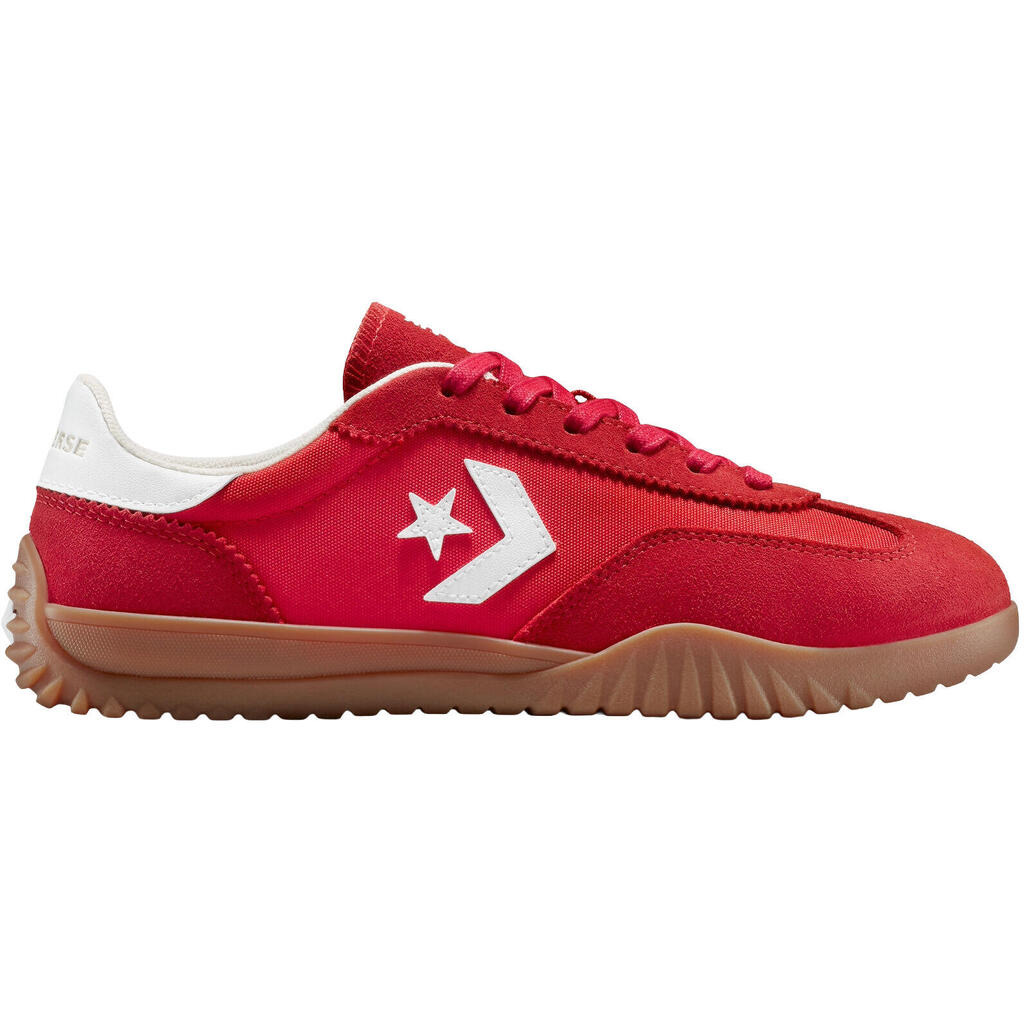 Sneakers Converse Run Star Trainer Suede, Red, Unisex