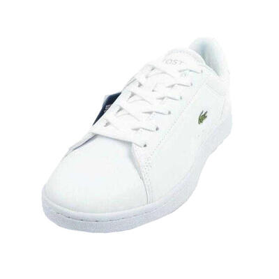 Scarpe Sportive PelleDonna Lacoste Carnaby Bianco Beige