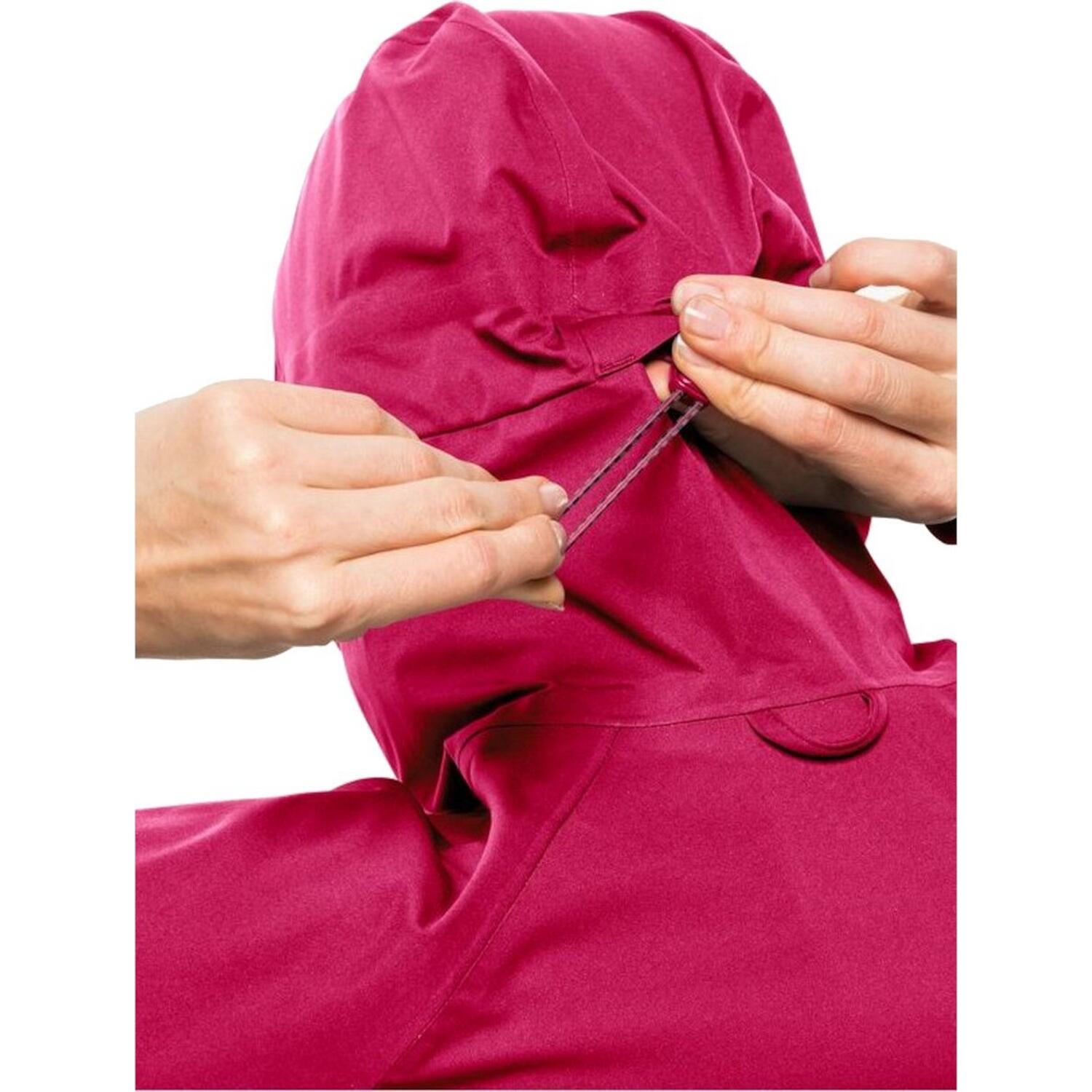 Giacca Donna Jack Wolfskin Highest Peak 3L Rosa 3/3