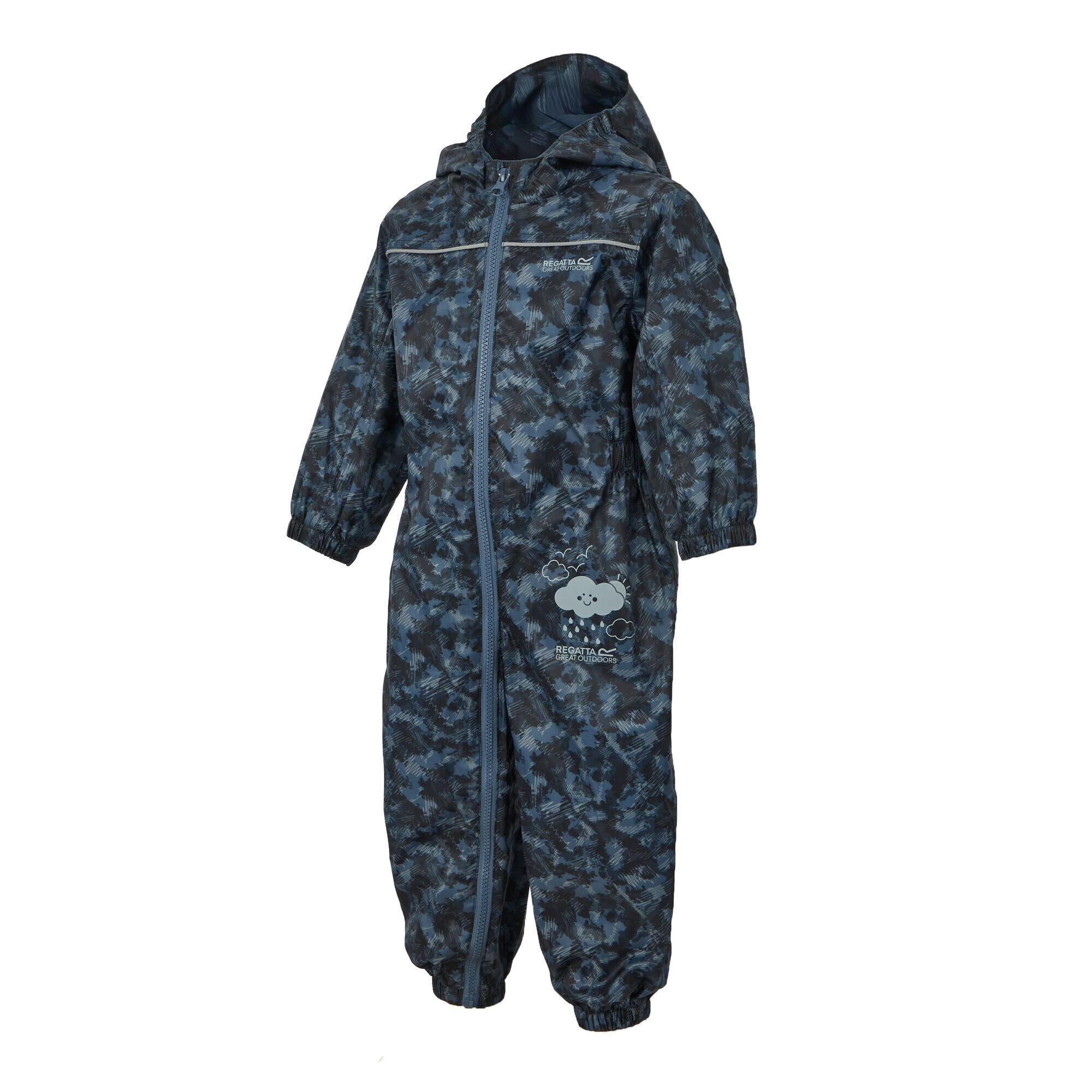 Combinaison Imperméable Enfant (Bleu De Chine) 3/5