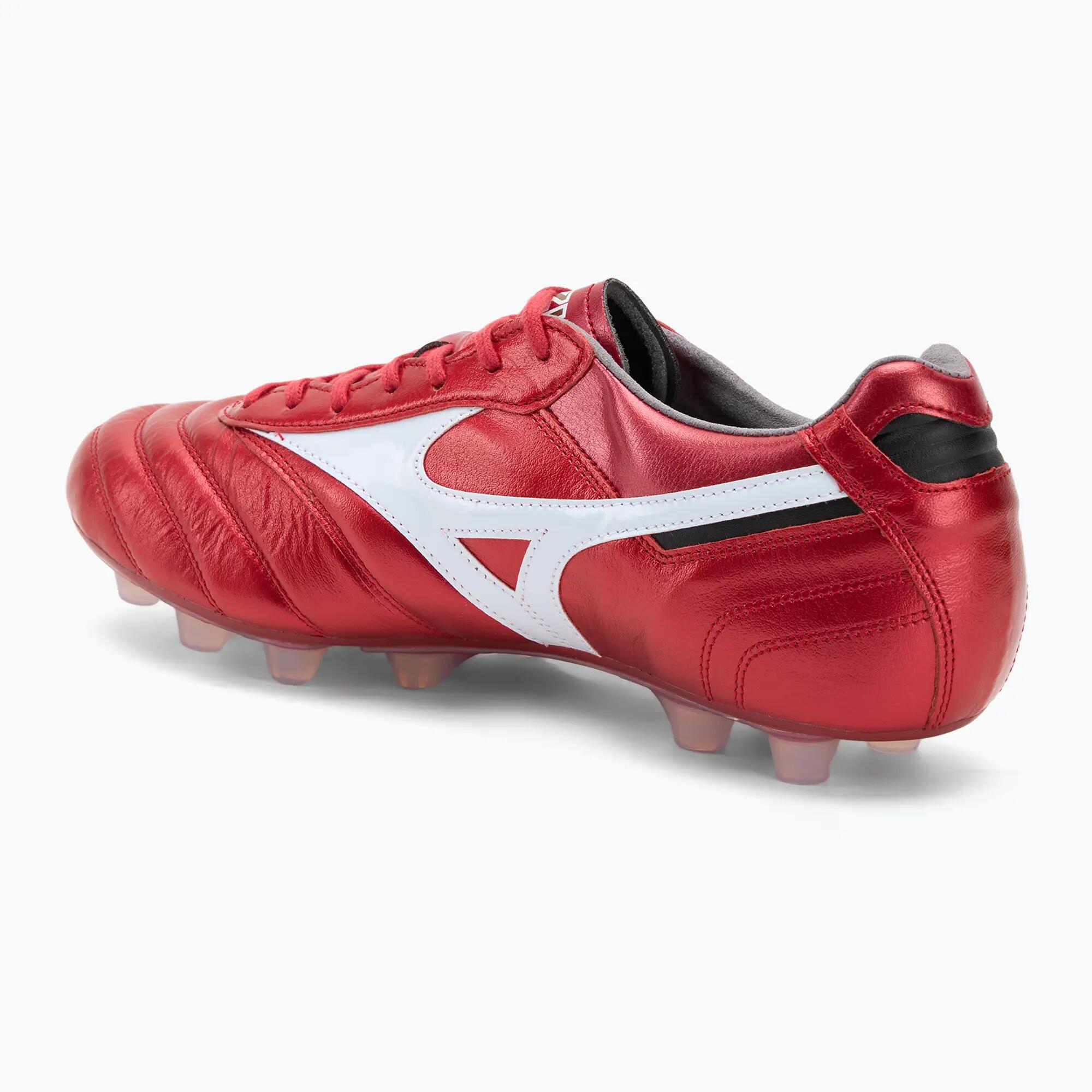 Buty piłkarskie męskie Mizuno Morelia II Japan Md red/white/black 3/7