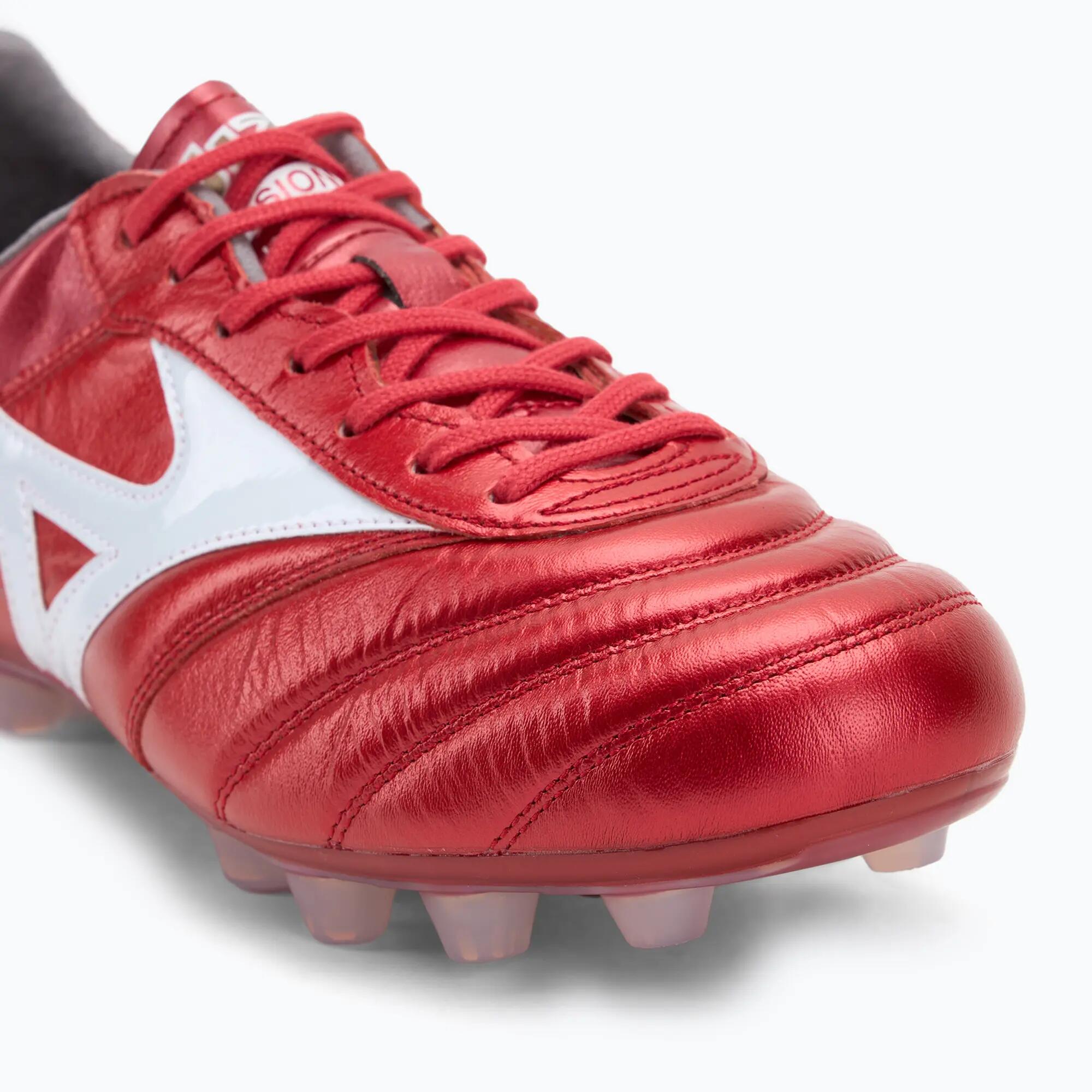 Buty piłkarskie męskie Mizuno Morelia II Japan Md red/white/black 7/7