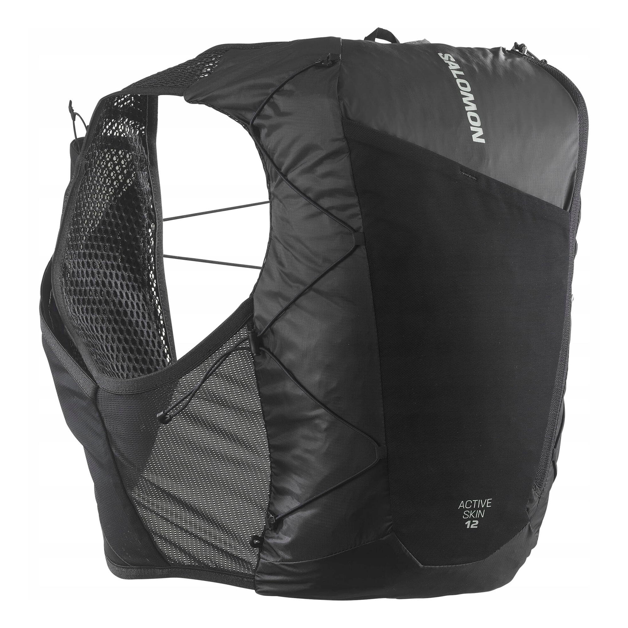 Corsa 12L (Capacità) Gilet Salomon Active Skin Nero 3/5