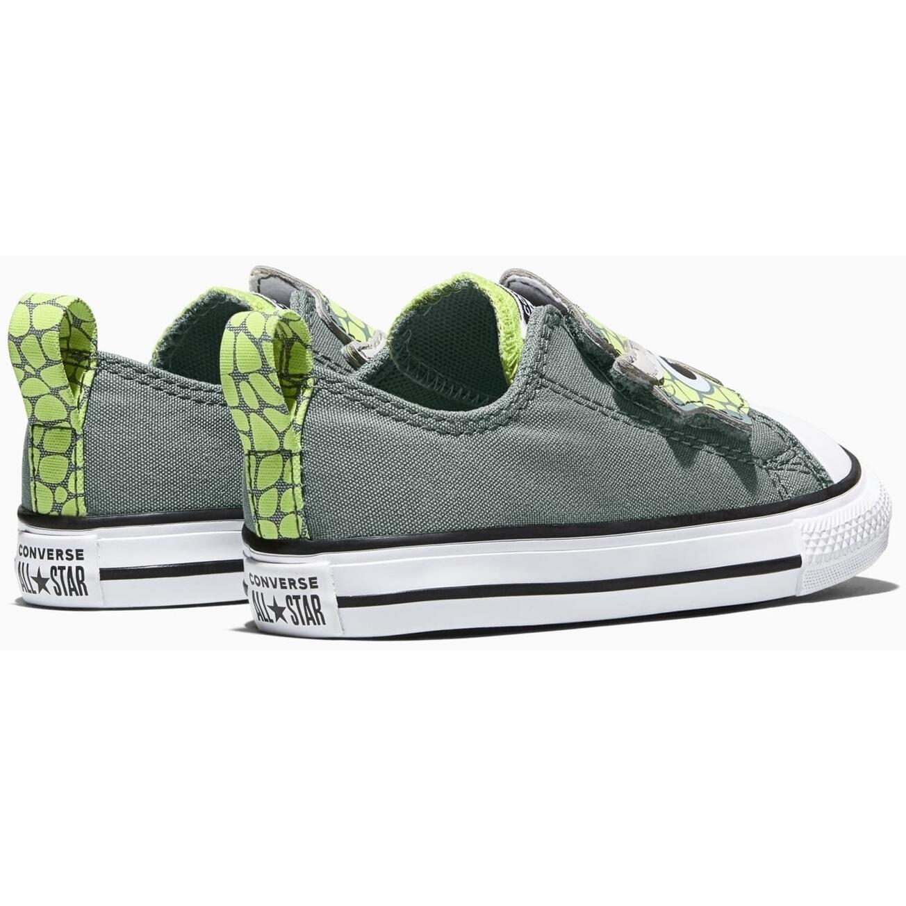 Baskets Converse Ctas One Strap, Gris, Enfants 3/5
