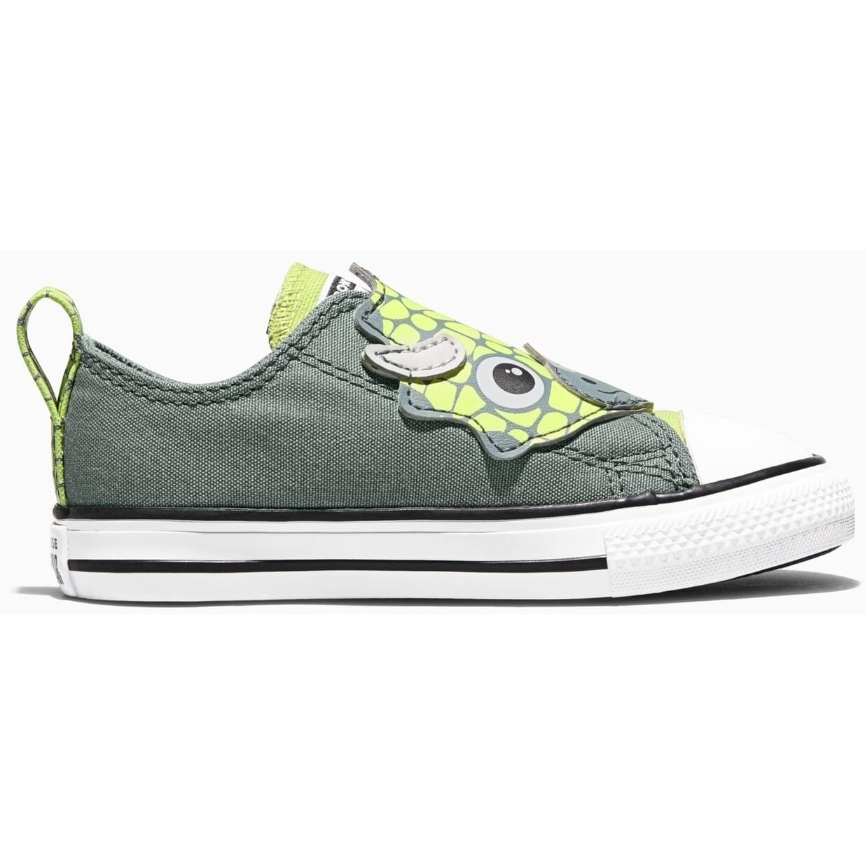 Baskets Converse Ctas One Strap, Gris, Enfants 4/5