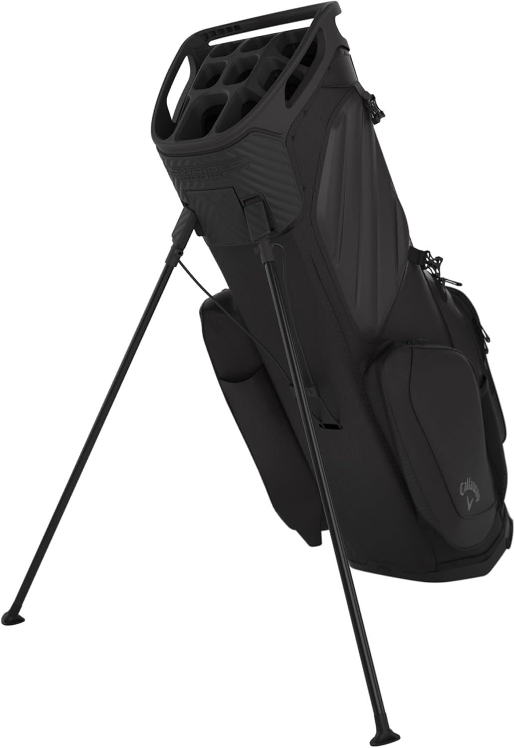 Borsa da golf Fairway 14 HD con supporto, nera, modello 2026 4/4