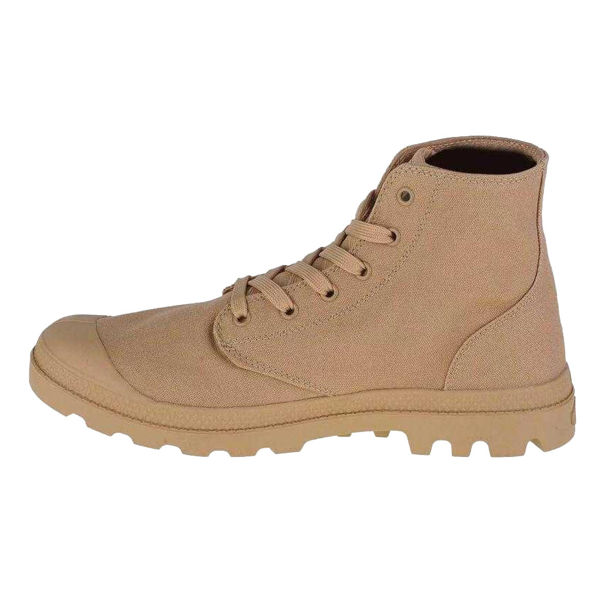 Heren Logo Enkellaarsjes (Beige) 2/4