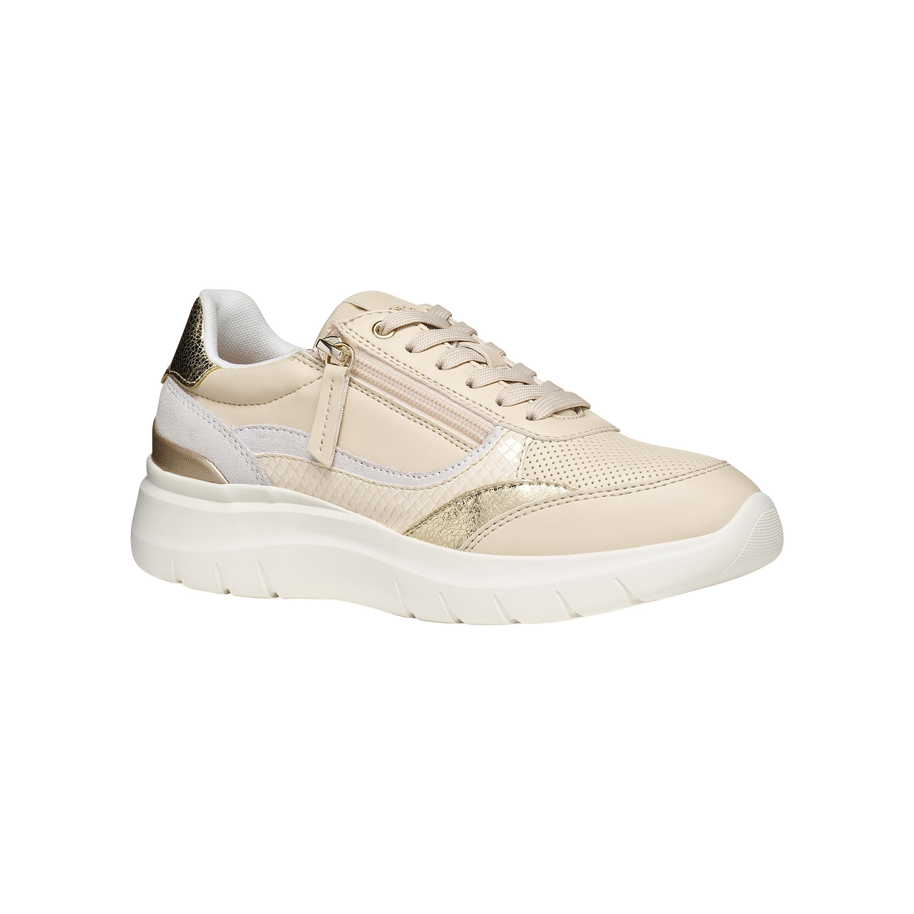 Basket Cuir Geox Plummery - Femme 3/5