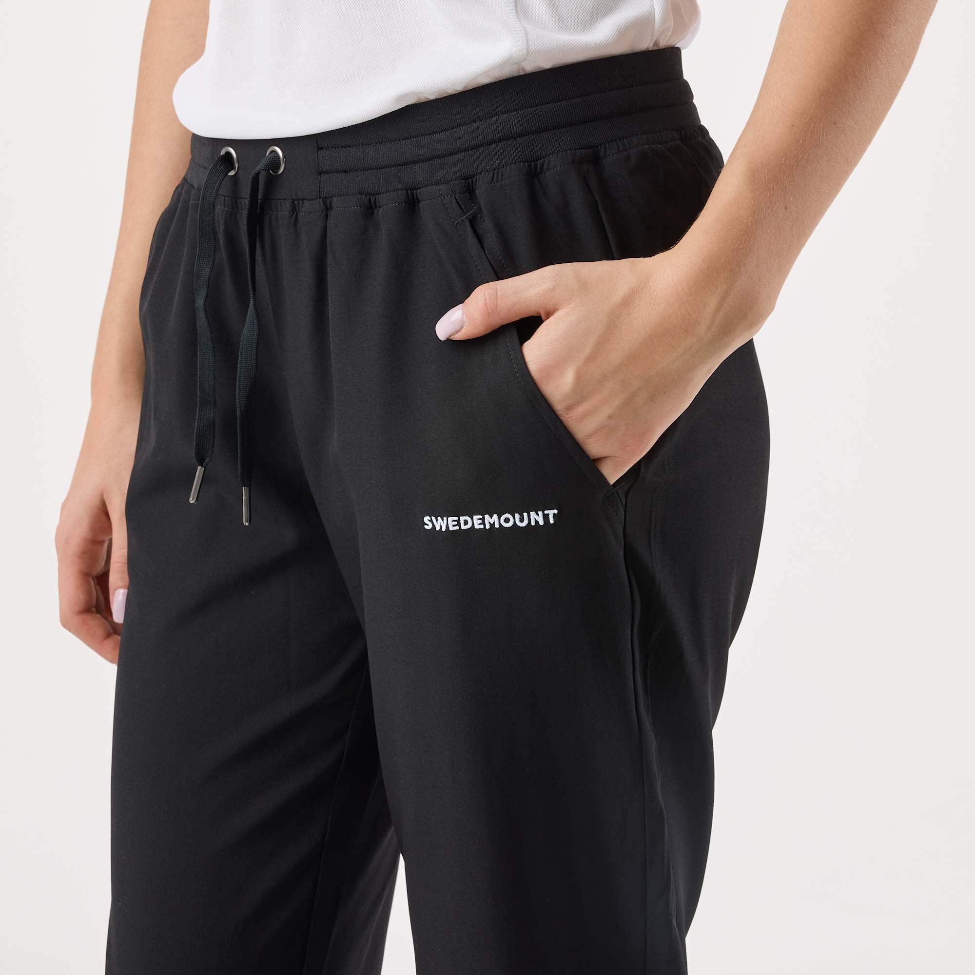 Pantalones Entrenamiento Mujer Tejido Elástico 5/6