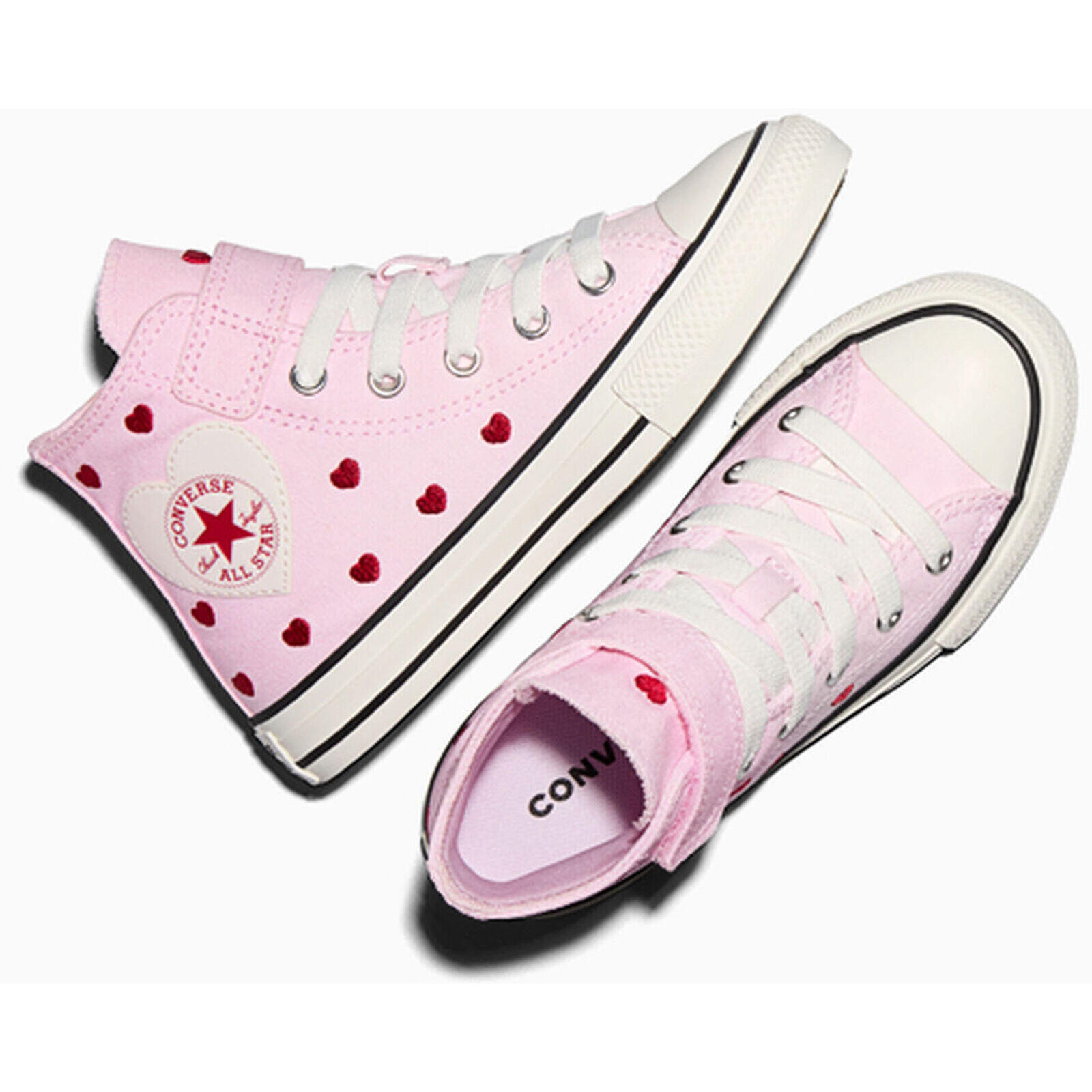 Baskets Converse Chuck Taylor All Star 1v, Rose, Enfants 3/5