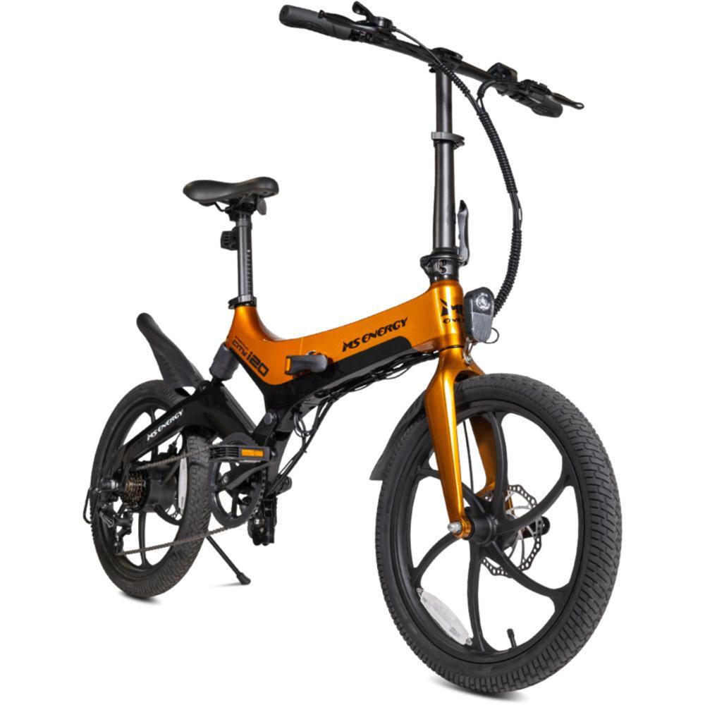 MS ENERGY - E-Bike Faltrad Klapprad - i20 orange/schwarz 4/6