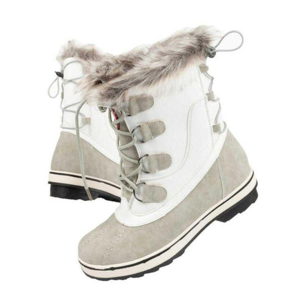 Buty Śniegowe Ze Skóry Ekologicznej Dla Kobiet 4/4
