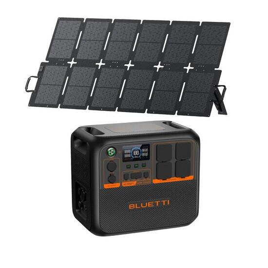 Kit Power Station BLUETTI AC200PL con pannello solare 220 W