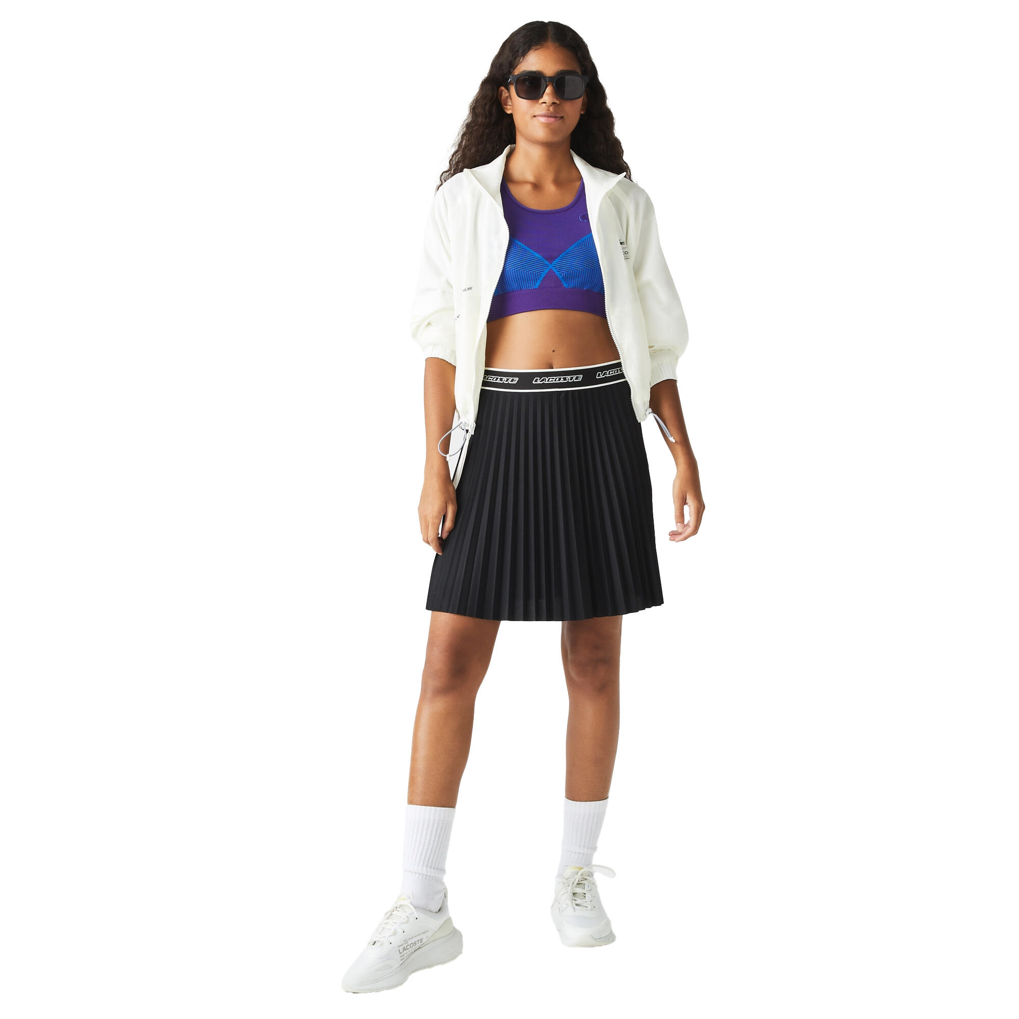 Rock für , Gummizug in der Taille Damen Schwarz 4/4