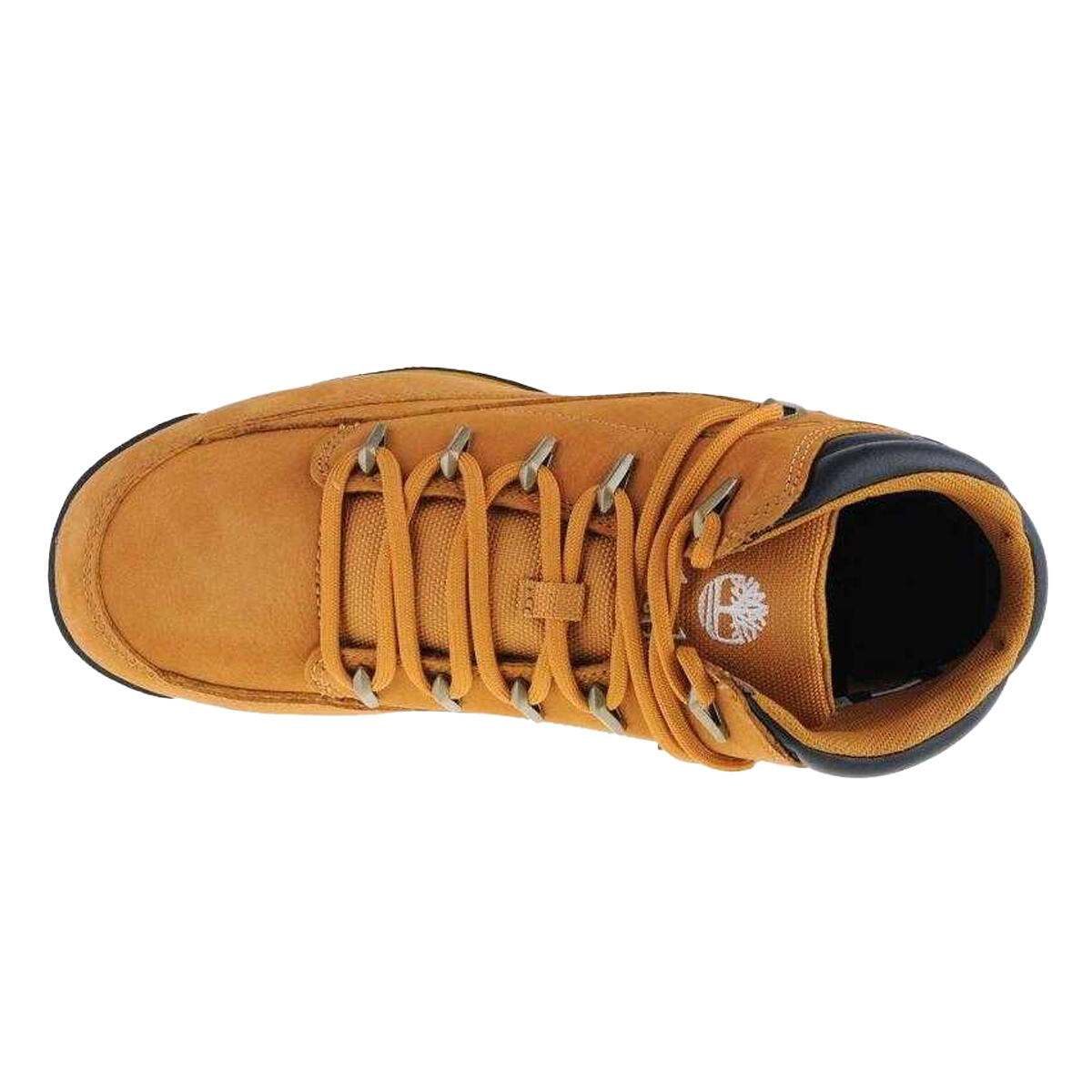 Heren Euro Rock Leren Wandelschoenen (Geel) 3/4