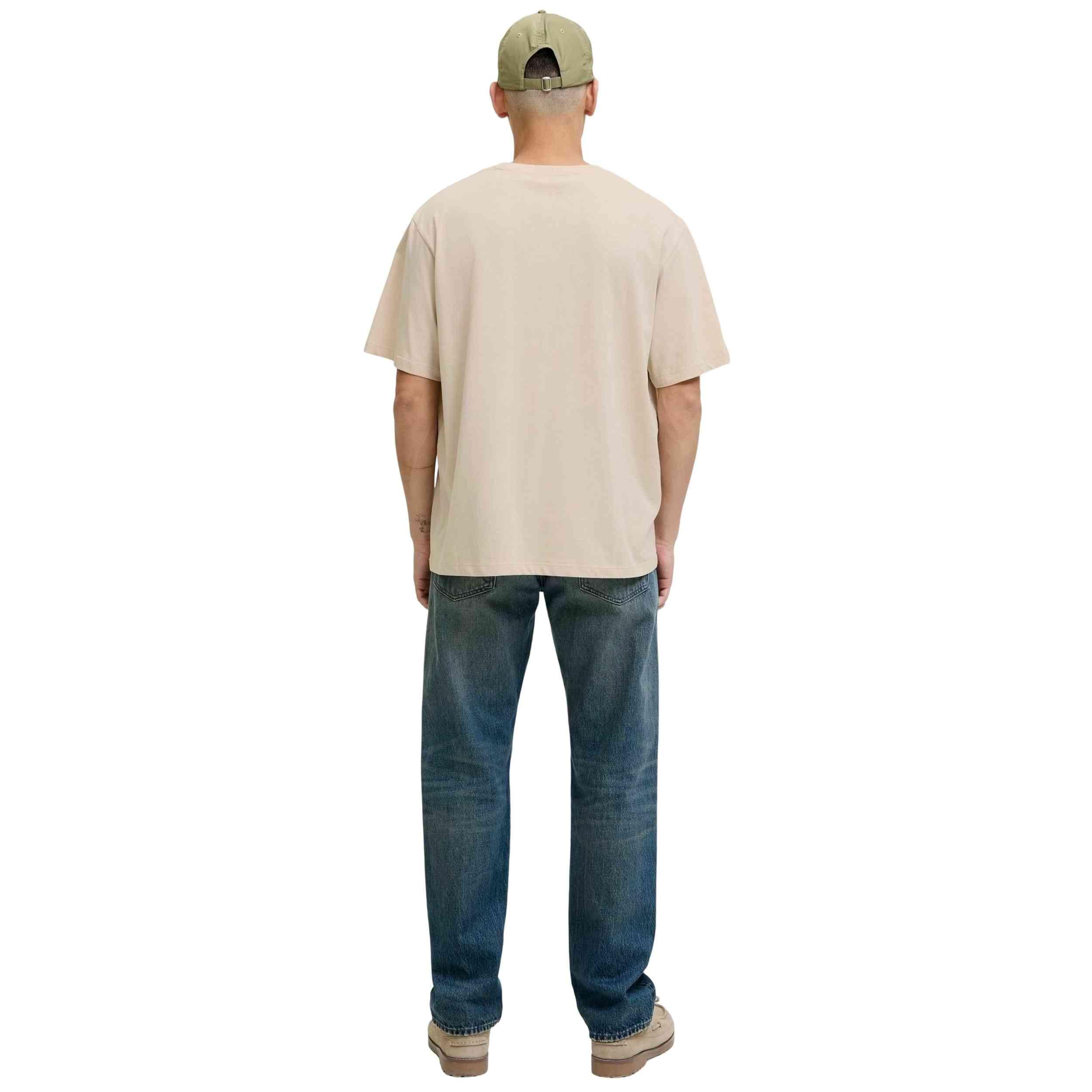 Camiseta de manga corta Jack&jones modelo 12278495-BEI para hombre 3/5