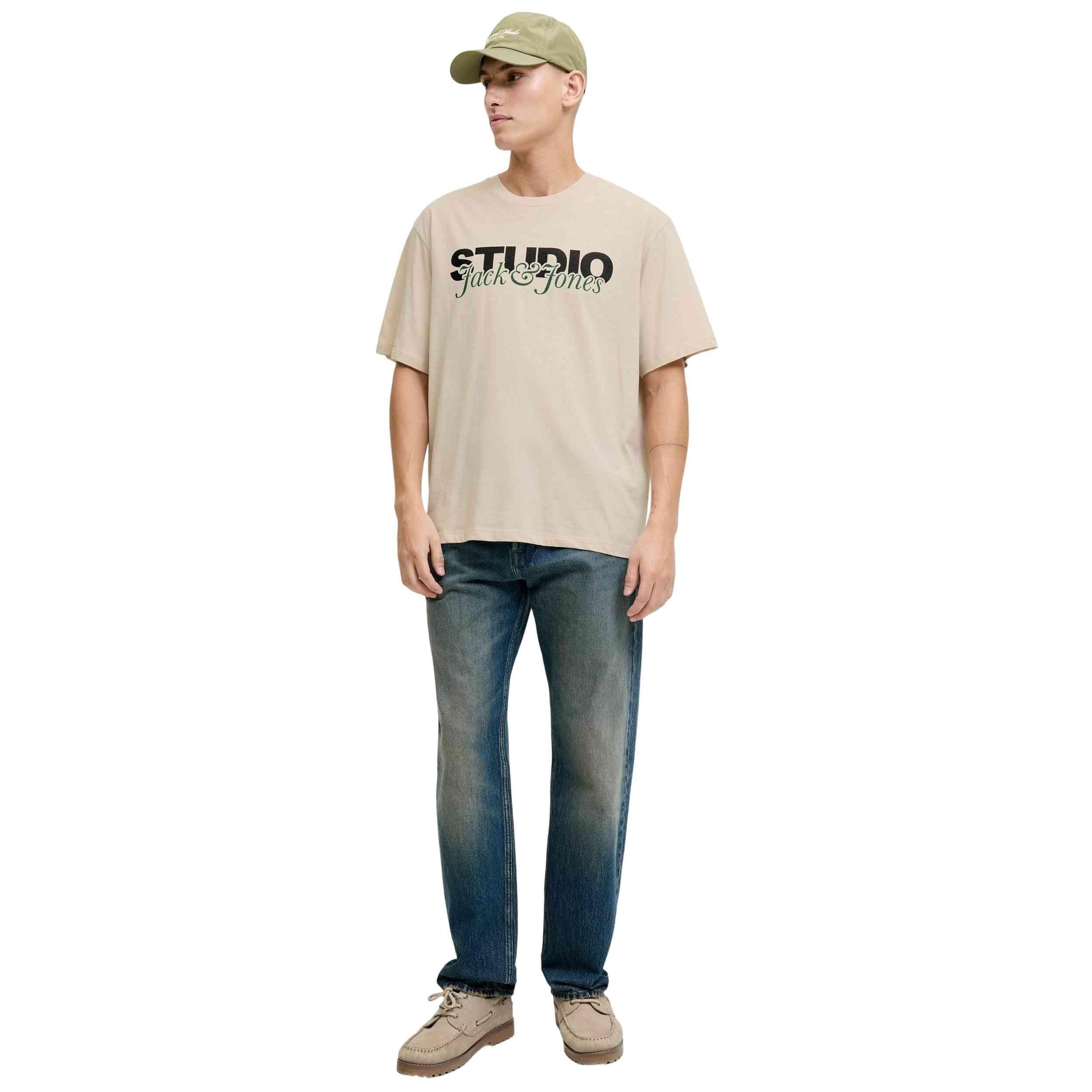 Camiseta de manga corta Jack&jones modelo 12278495-BEI para hombre 2/5