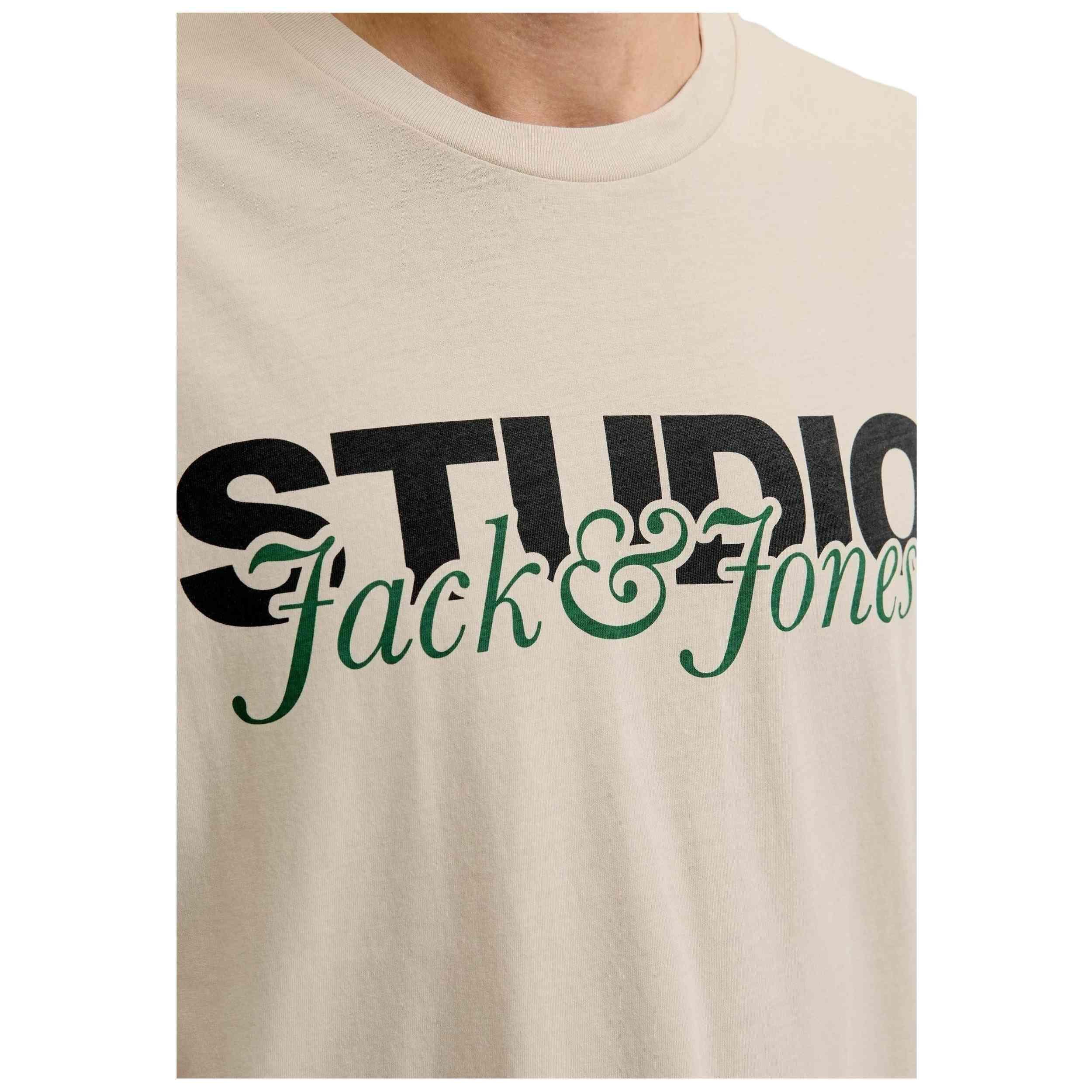 Camiseta de manga corta Jack&jones modelo 12278495-BEI para hombre 5/5