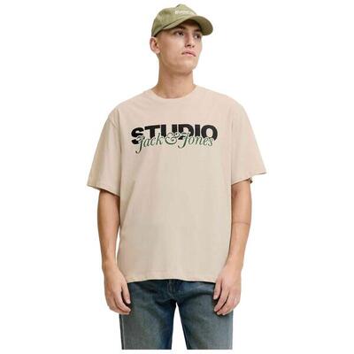 T-shirt met korte mouwen jack&jones model 12278495-bei voor mannen