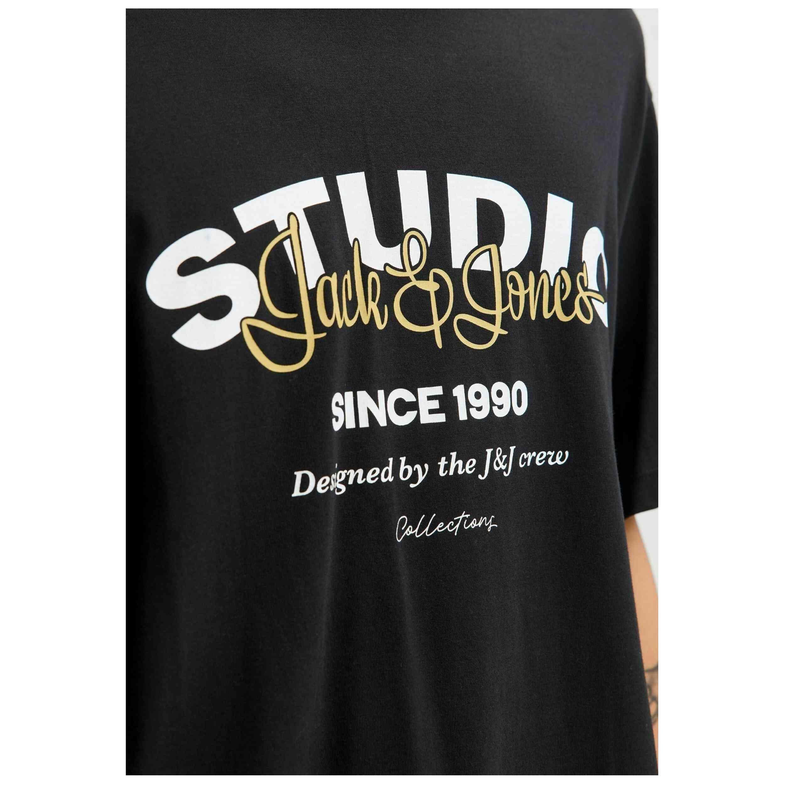 Camiseta de manga corta Jack&jones modelo 12278495-BLK para hombre 5/5