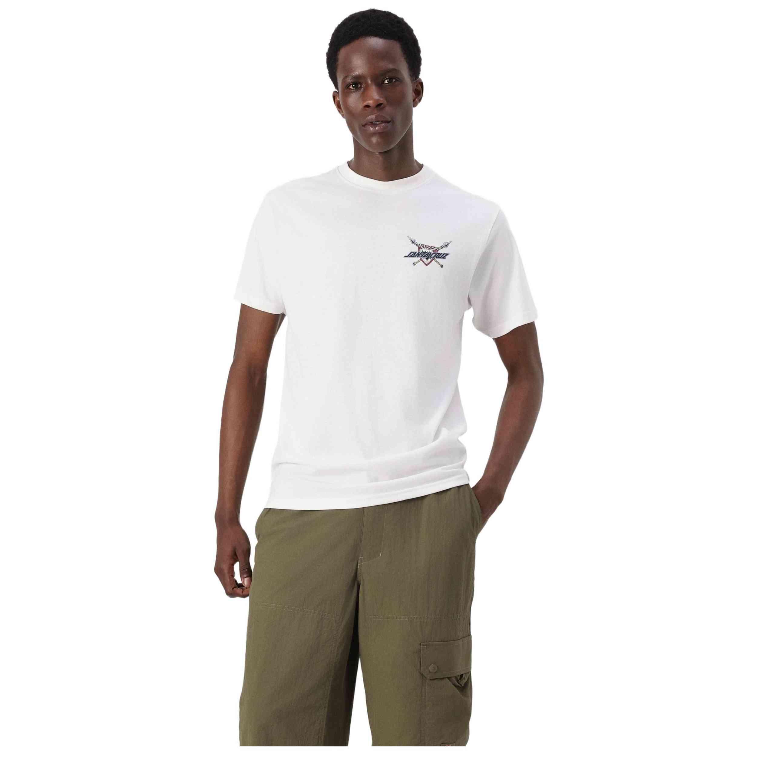 Maglia a maniche corte Santa cruz modello SCATEE12377 per uomini 4/5