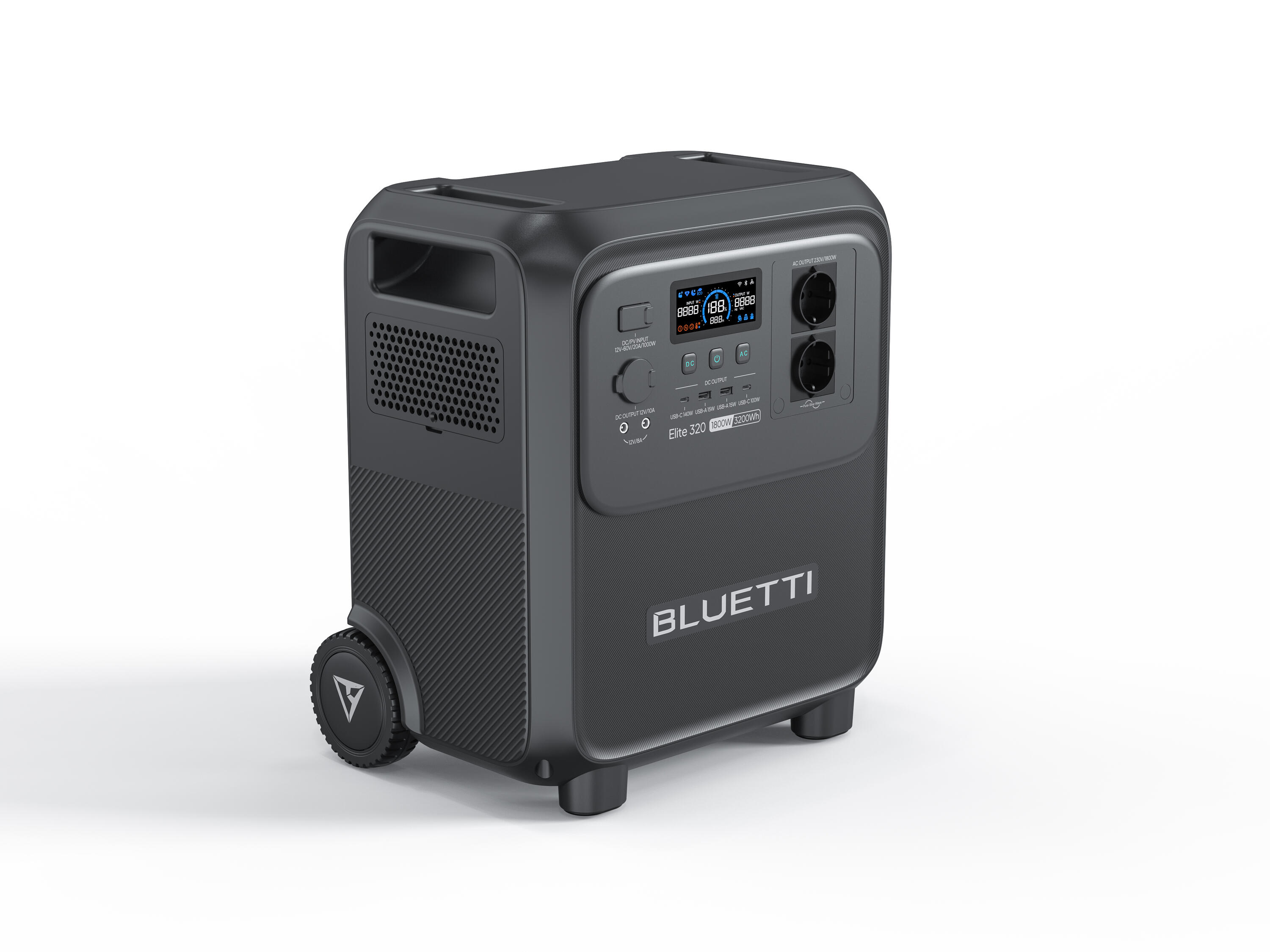 Kit estação de energia BLUETTI Elite 320 com painel solar 500 W 3/7