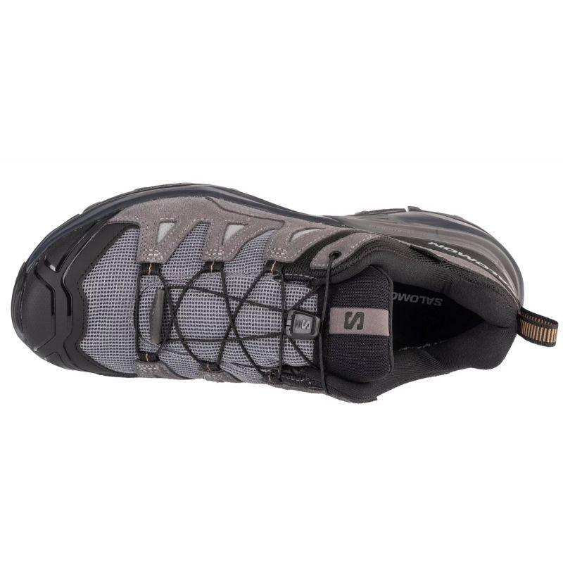 Heren X Ultra 360 LTR Suede Wandelschoenen (Grijs) 3/4