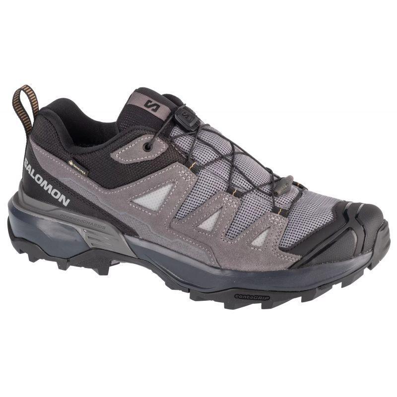 Mens X Ultra 360 LTR Suede Hiking Shoes (Grey)