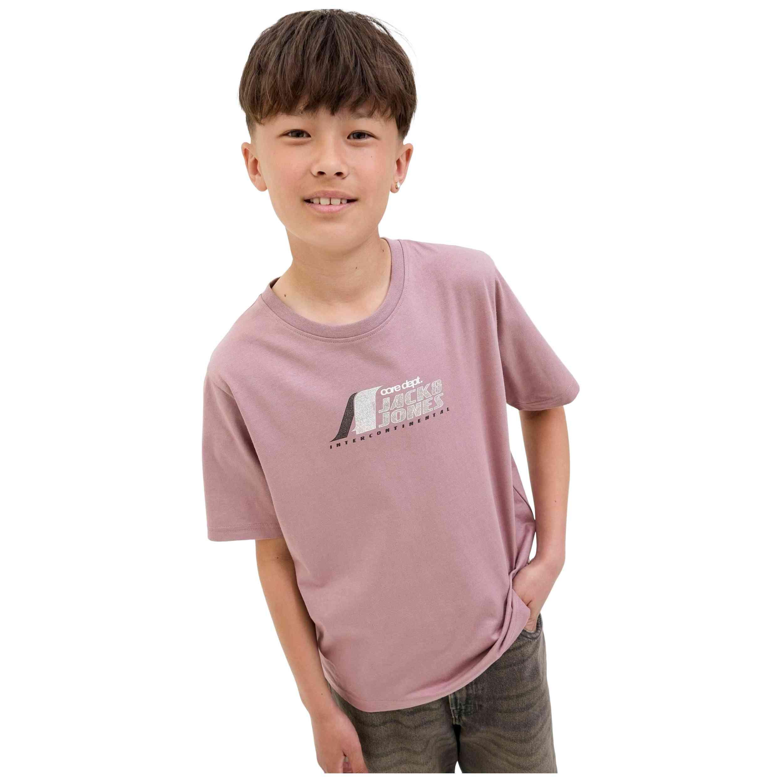 T-shirt Jack&jones modèle 12285166-GRAPESHAKE pour enfants 5/5