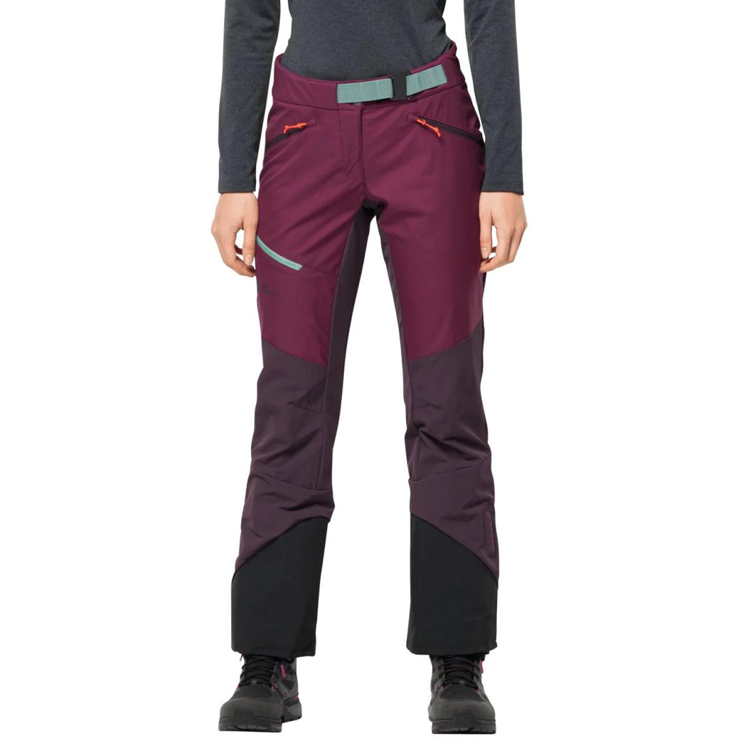 Pantaloni De Schi Drumeții În Natură Jack Wolfskin Alpspitze Femei
