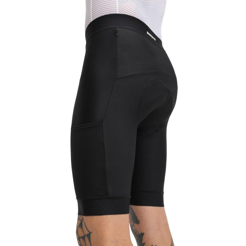 Men Cycling 's bikepacking padded shorts Tour Black Black 5/7