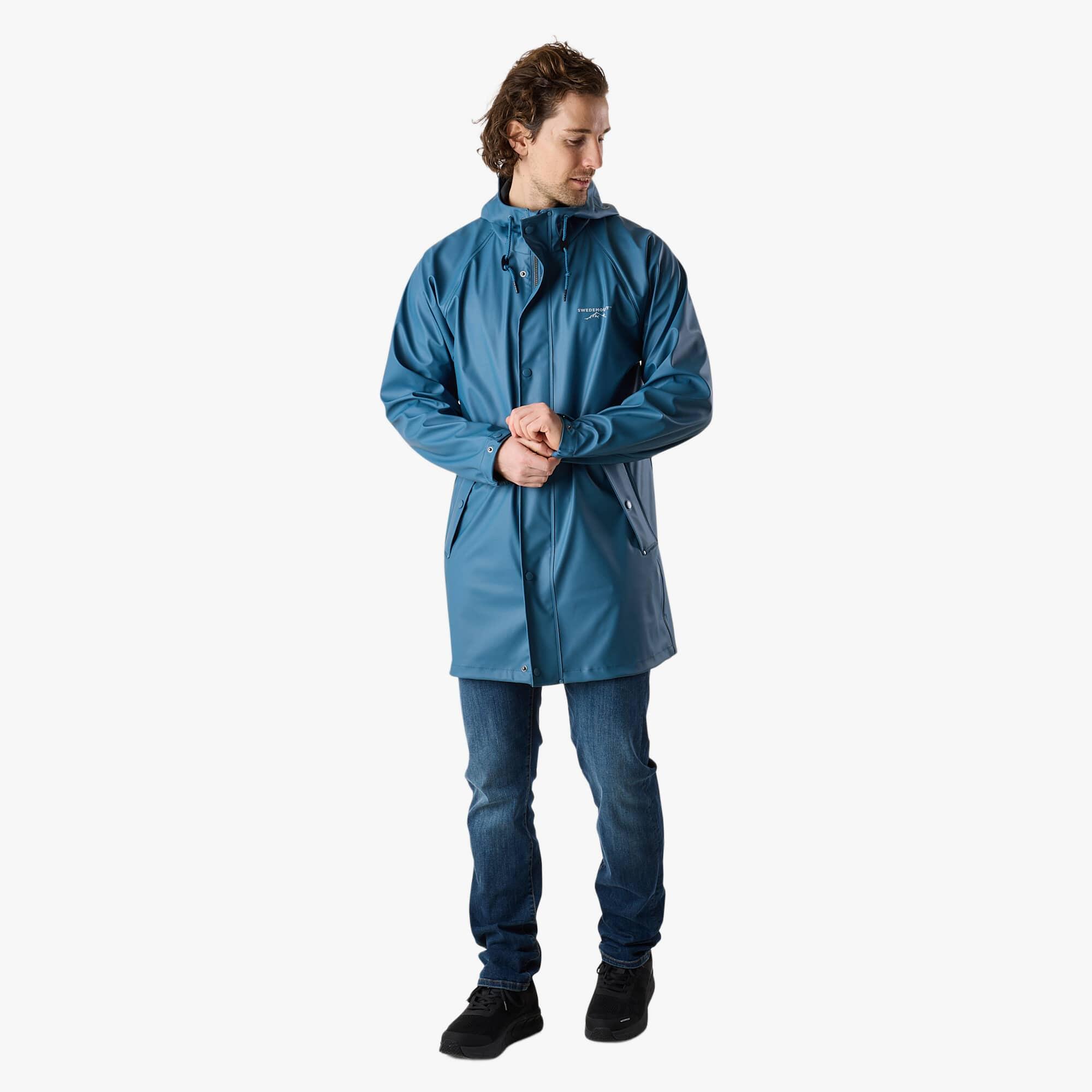 Giacca antipioggia da escursionismo da uomo resistente al vento Väderöarna Coat 3/7