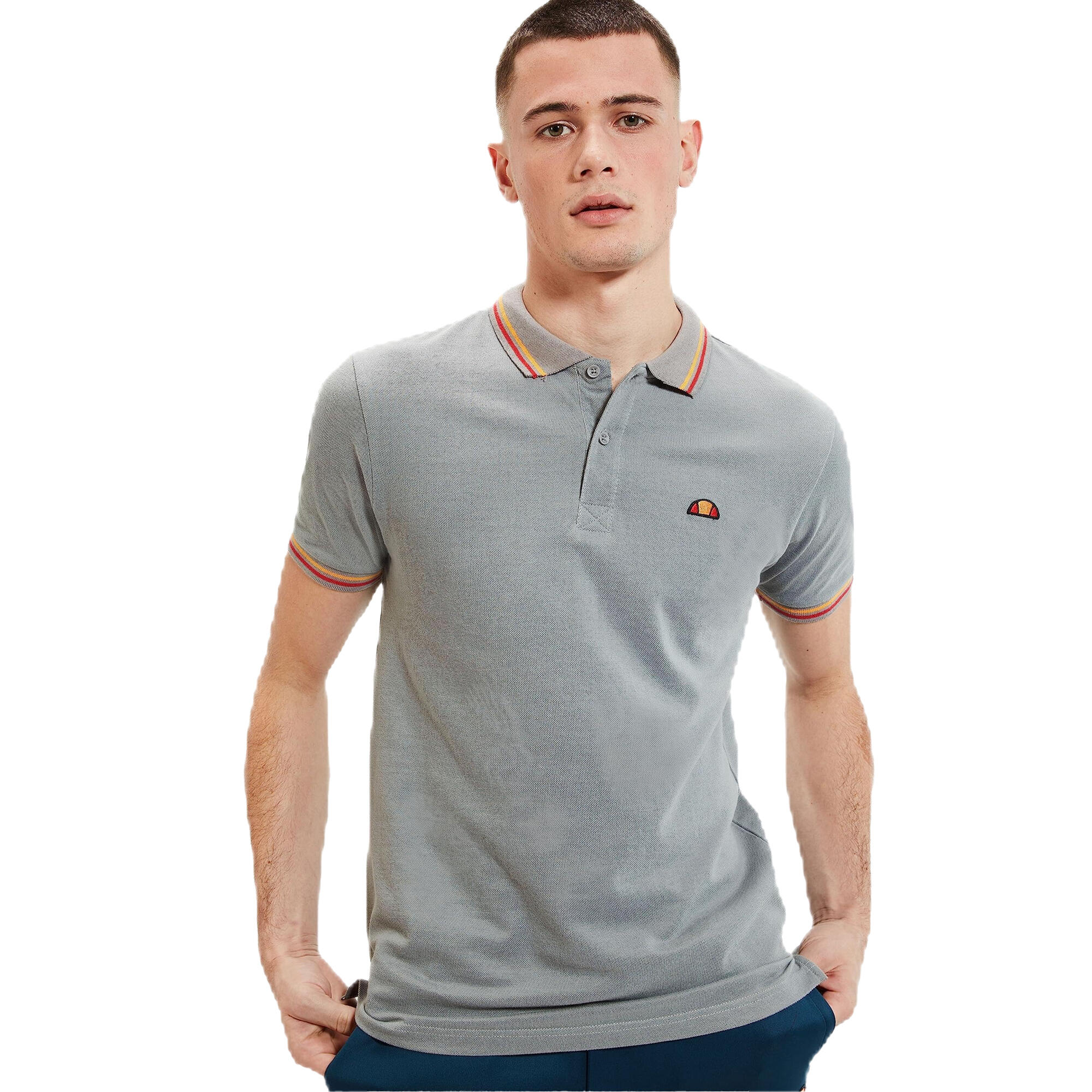 Polo ROOKS Homme (Gris) 3/3