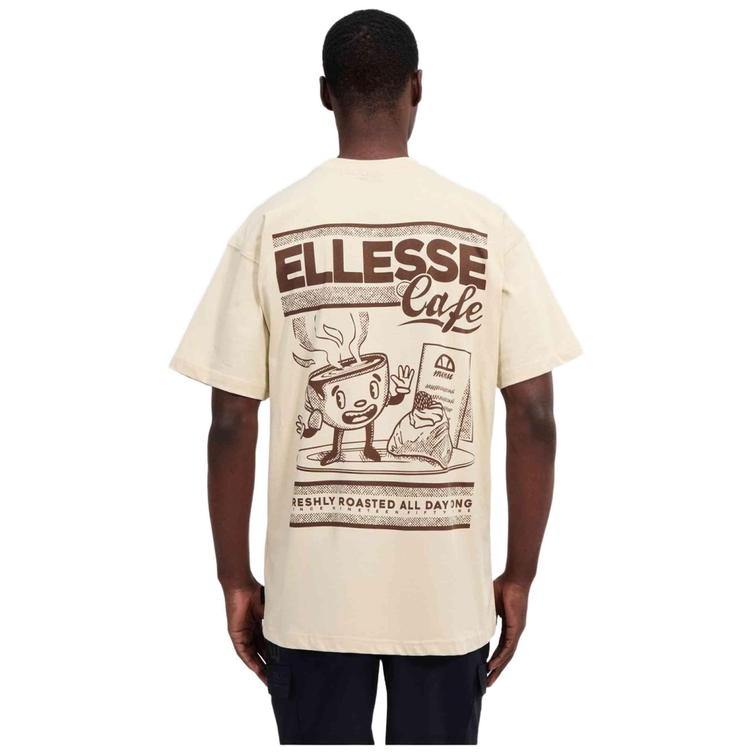 T-shirt met korte mouwen Ellesse model SHZ21845-BGE voor mannen 3/5