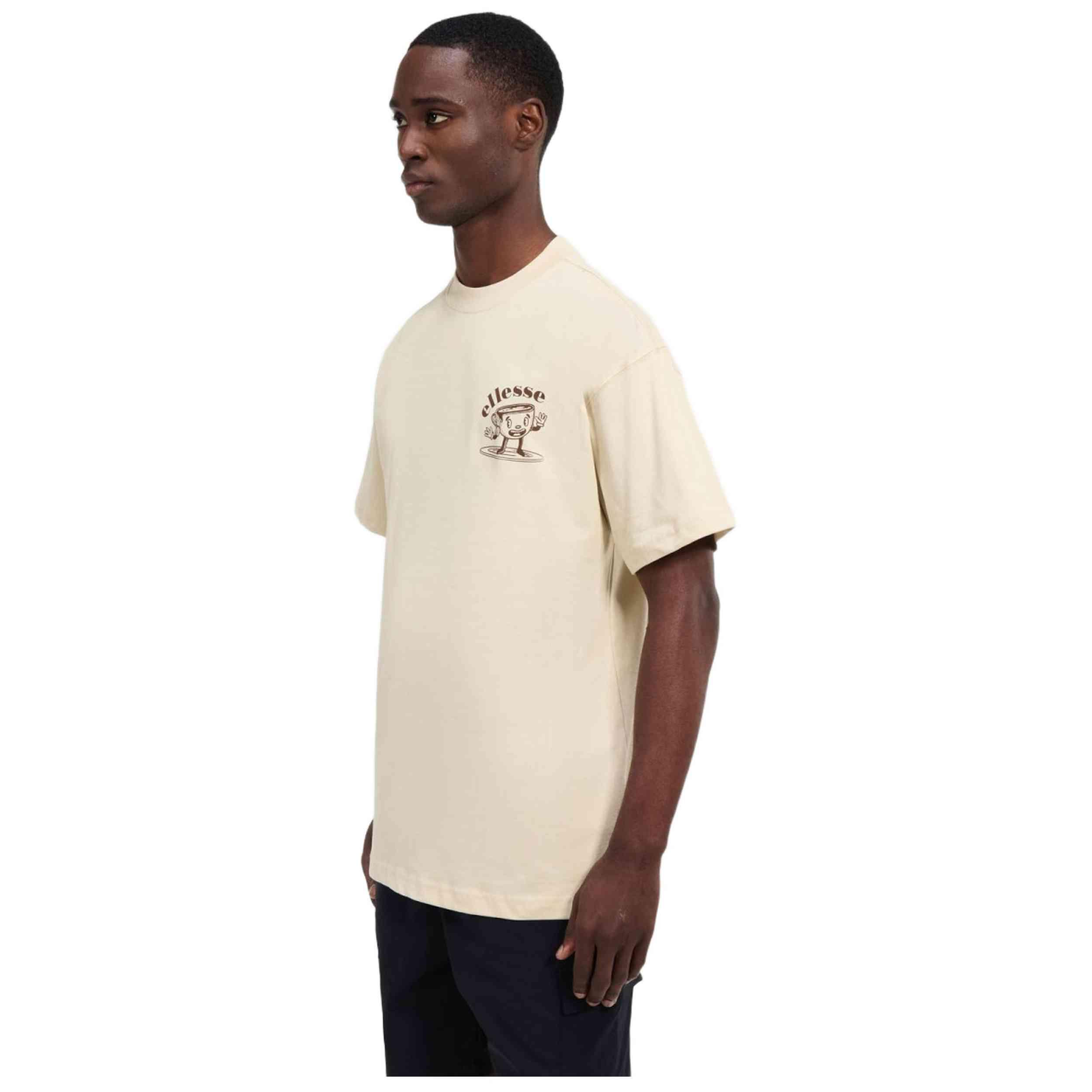 T-shirt met korte mouwen Ellesse model SHZ21845-BGE voor mannen 5/5