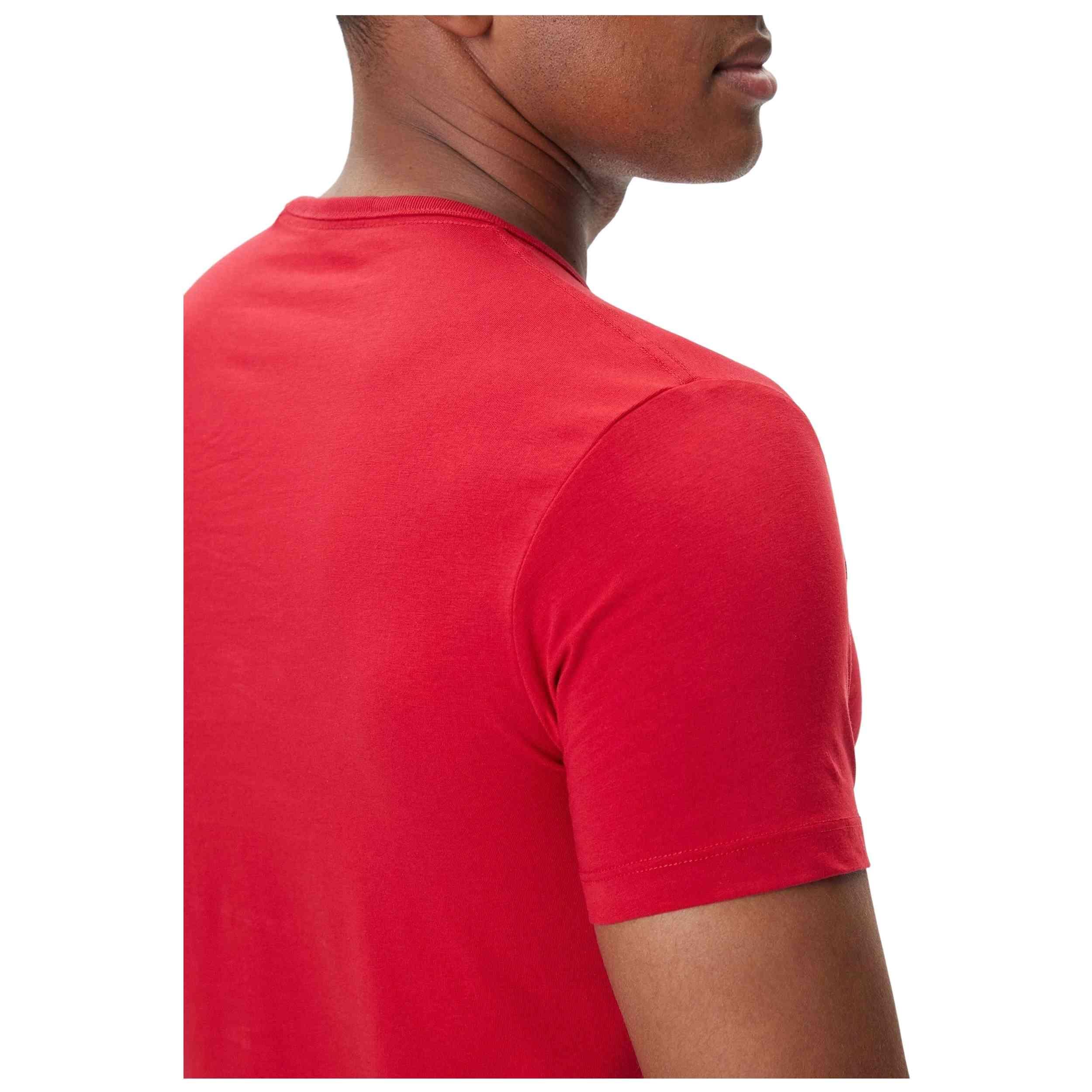 T-shirt pour homme Pepe jeans Rouge. 5/5