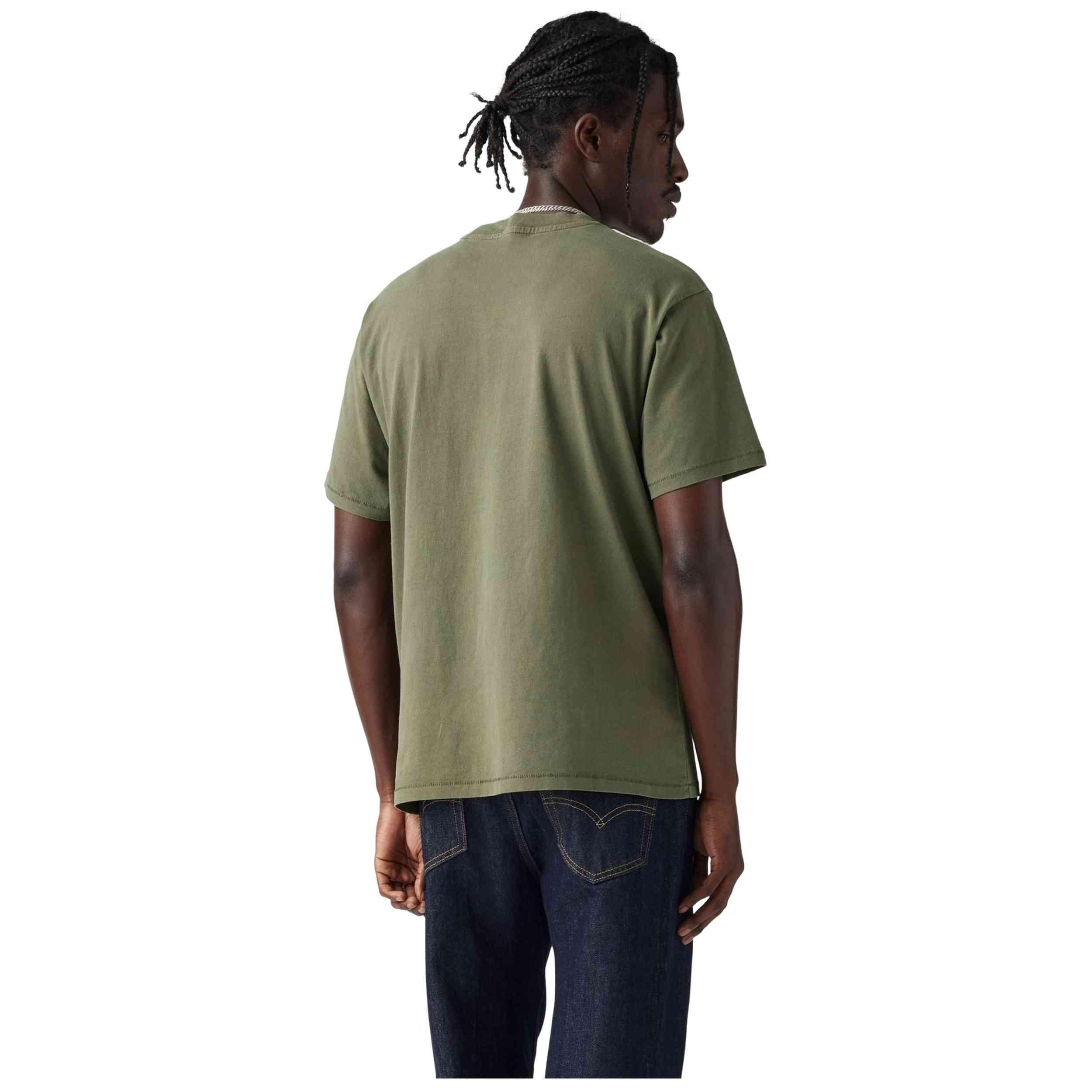 Maglia a maniche corte Levi's modello A0637-0046 per uomini 3/4