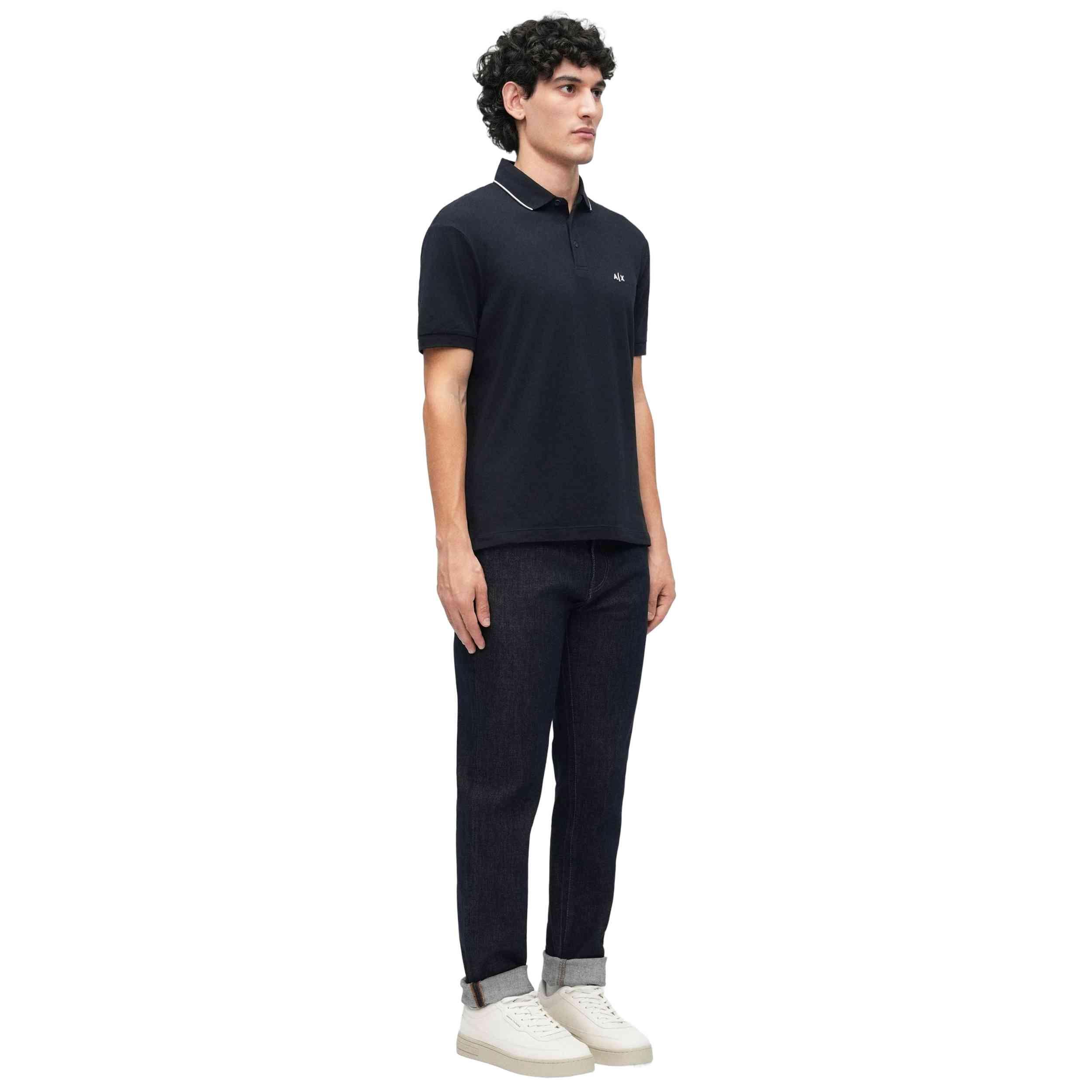 Korte mouw poloshirt Armani exchange model 042403100001 voor mannen 5/5