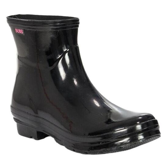 Skechers Kalosze Damskie Bobs Neon Niskie Czarne 40
