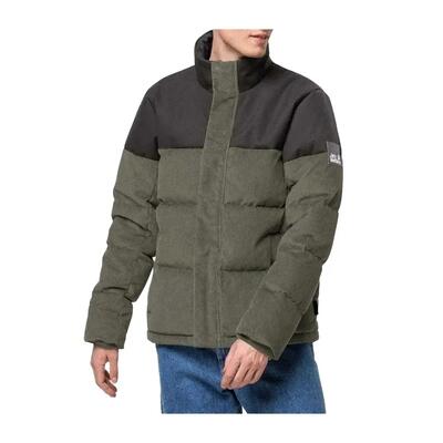 Corduroy heren jas (zwart)