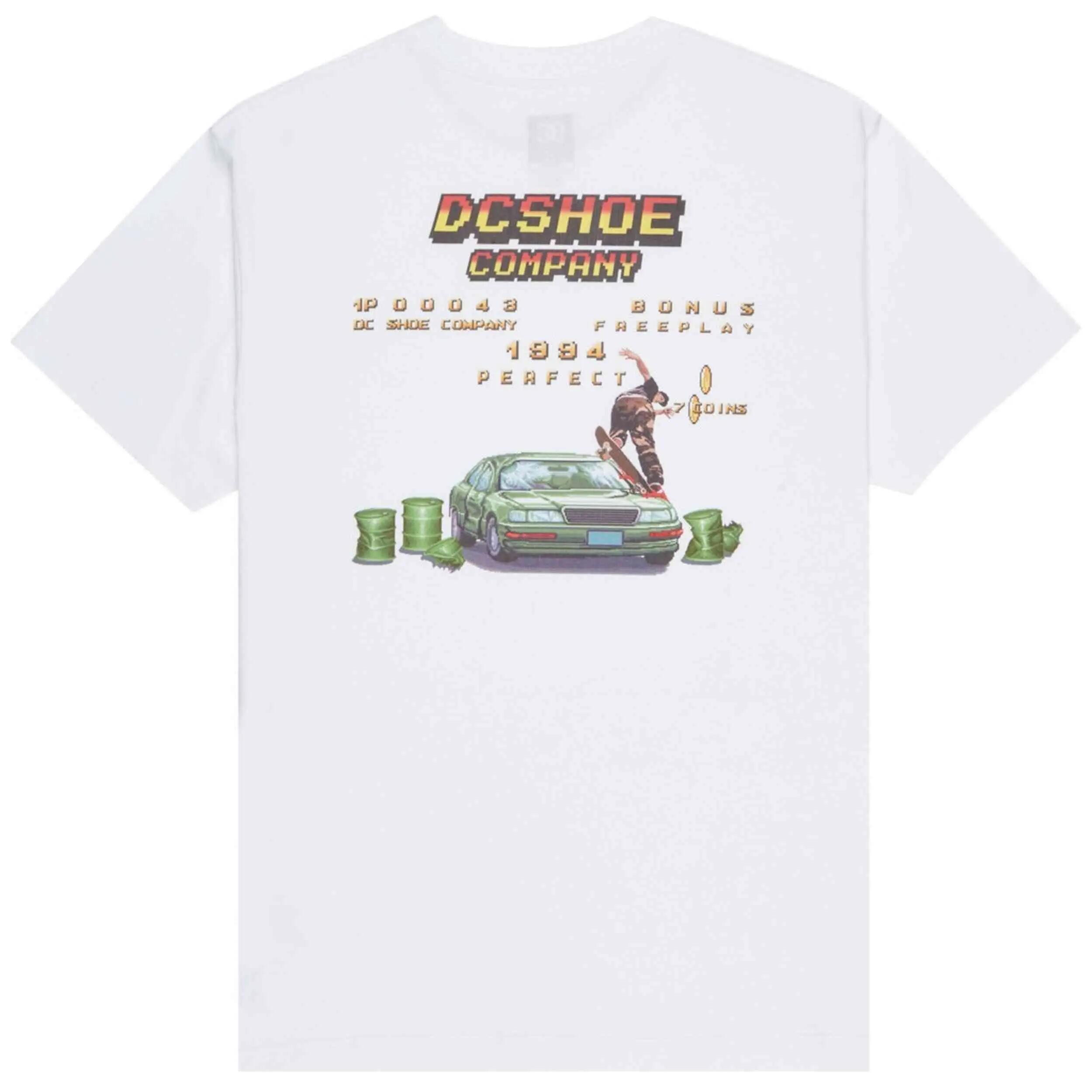 Camiseta de manga corta Dc shoes modelo ADYZT05457-WHT para hombre 2/2