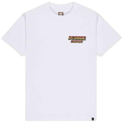 T-shirt Dc shoes modèle ADYZT05457-WHT pour homme