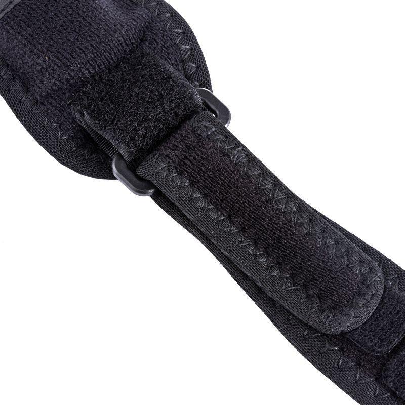 Rodillera de Tela de RIzo Negro Talla Única 3/3