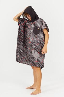 Volwassen surfponcho - sport serie - groen