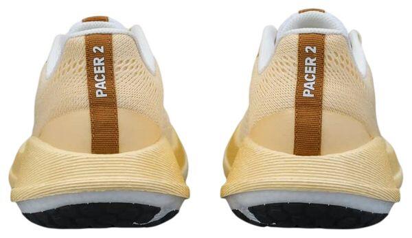 Craft Pacer 2 Beige hardloopschoenen voor dames 7/7