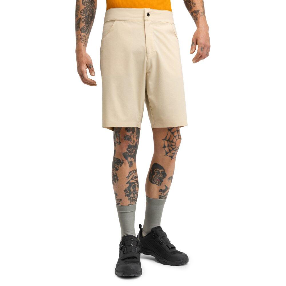 Men Cycling 's bikepacking shorts Daytrip Camel Beige