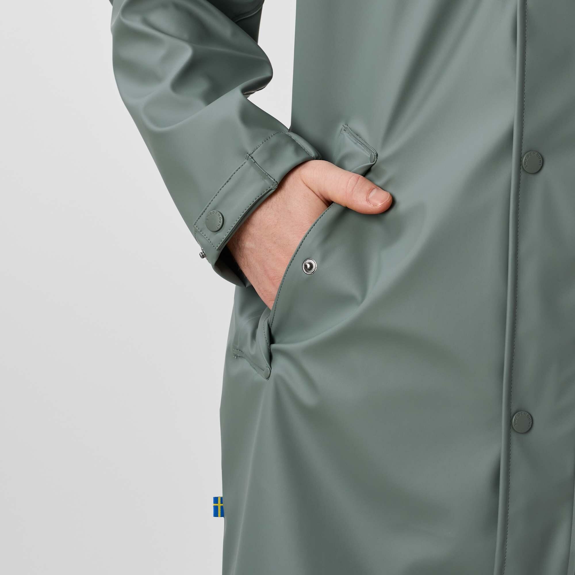 Giacca antipioggia da escursionismo da uomo resistente al vento Väderöarna Coat 6/8