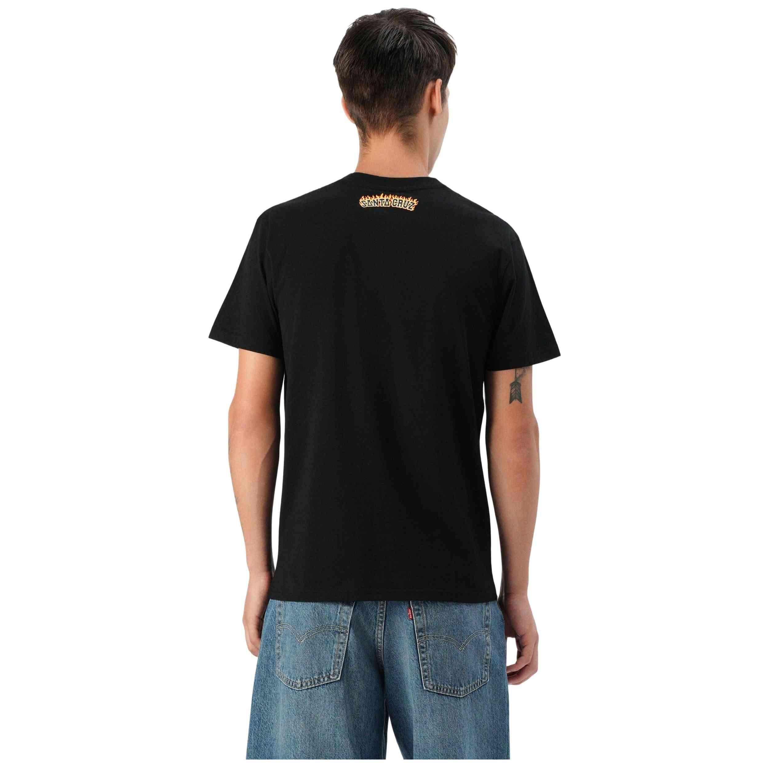 Maglia a maniche corte Santa cruz modello SCA-TEE-12927 per uomini 3/4