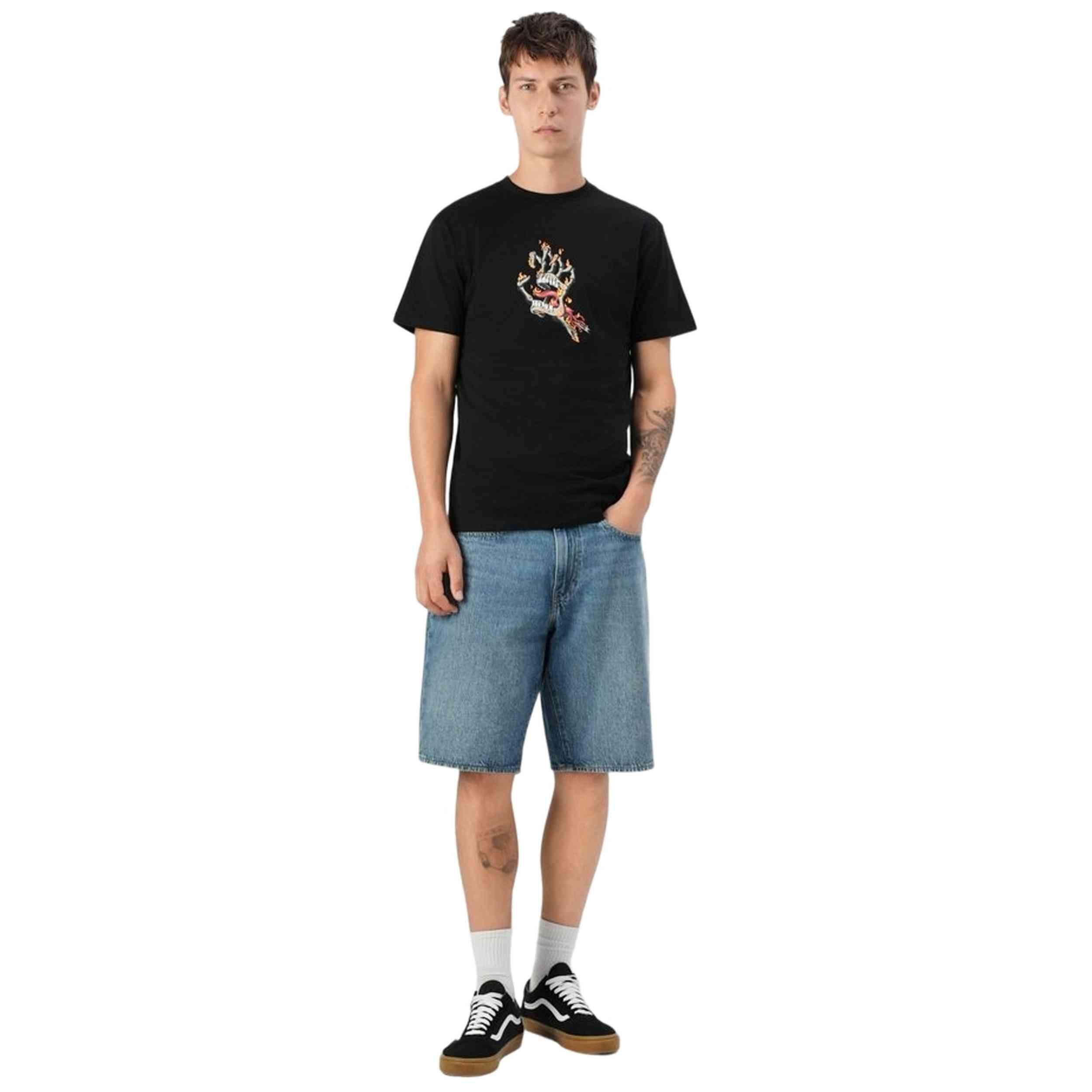 Maglia a maniche corte Santa cruz modello SCA-TEE-12927 per uomini 2/4